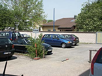 Parkmöglichkeiten des Notariats Appel in Ansbach